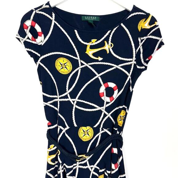 Lauren Ralph Lauren Nautical Print Dress - Picture 3 of 10
